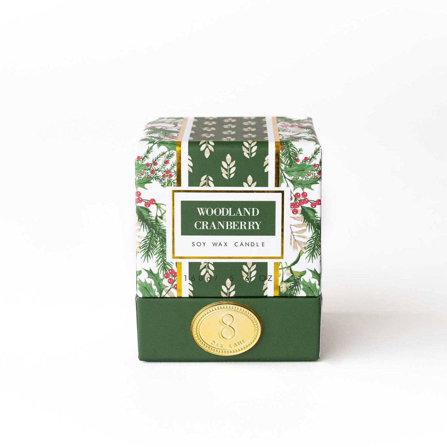 Woodland Cranberry Boxed Soy Candle, 5.6oz