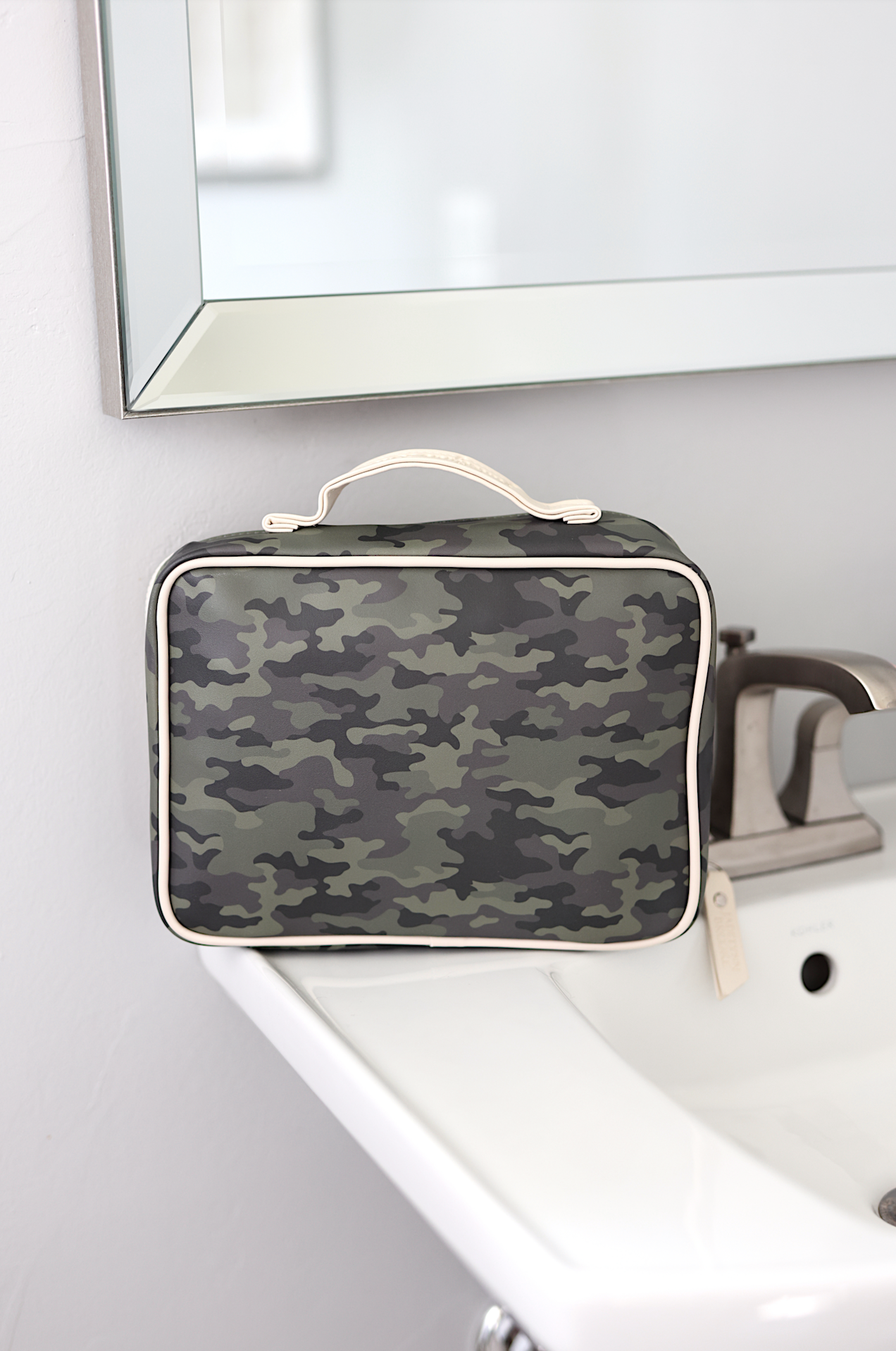 Oversized Cosmetic Bag - Hometown Camo