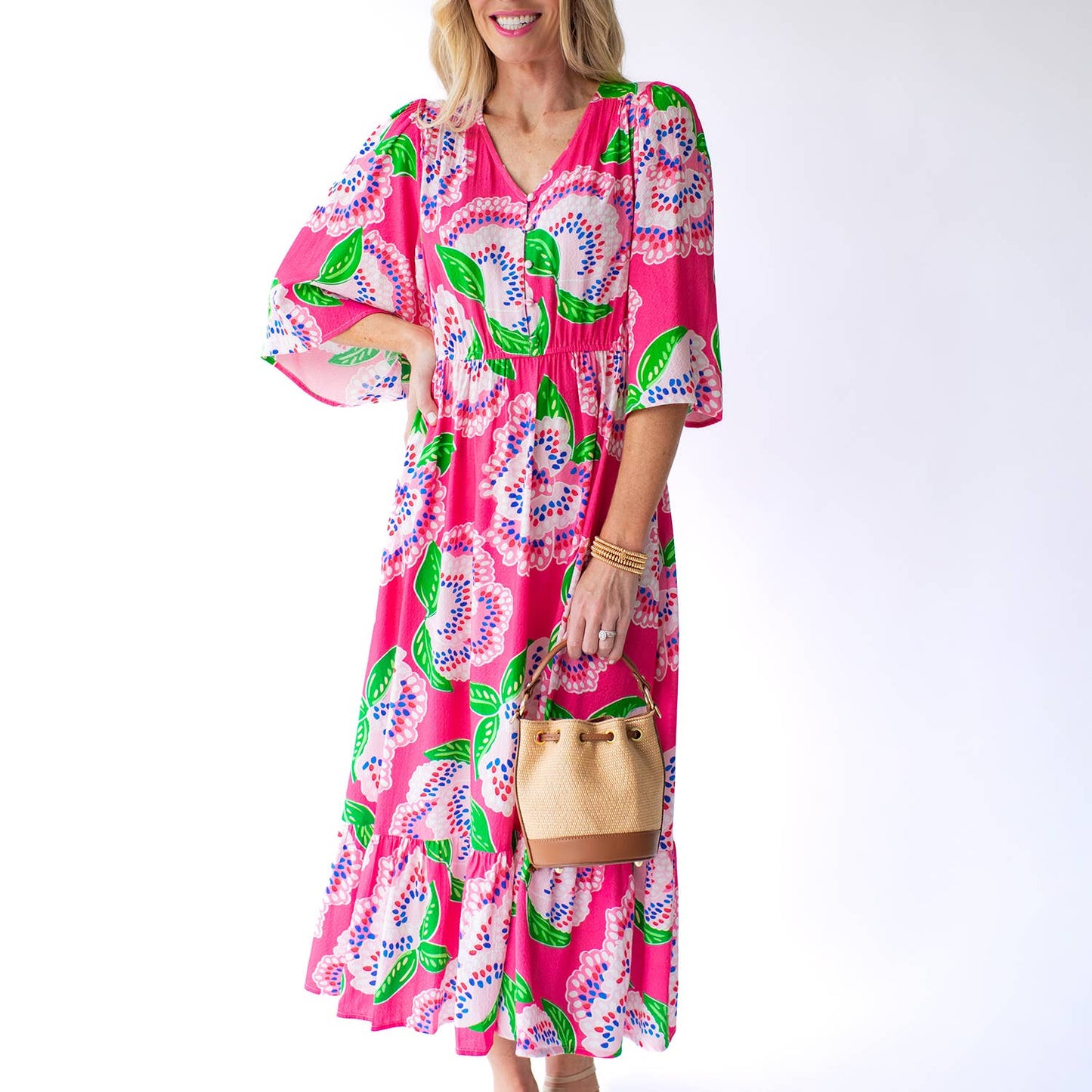 Dress Melissa Petal Tango Pink