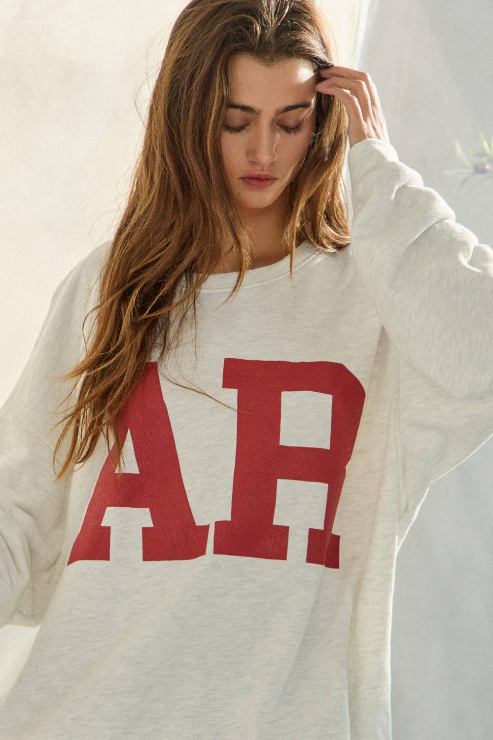 ARKANSAS' Graphic French Terry Sweatshirt Top