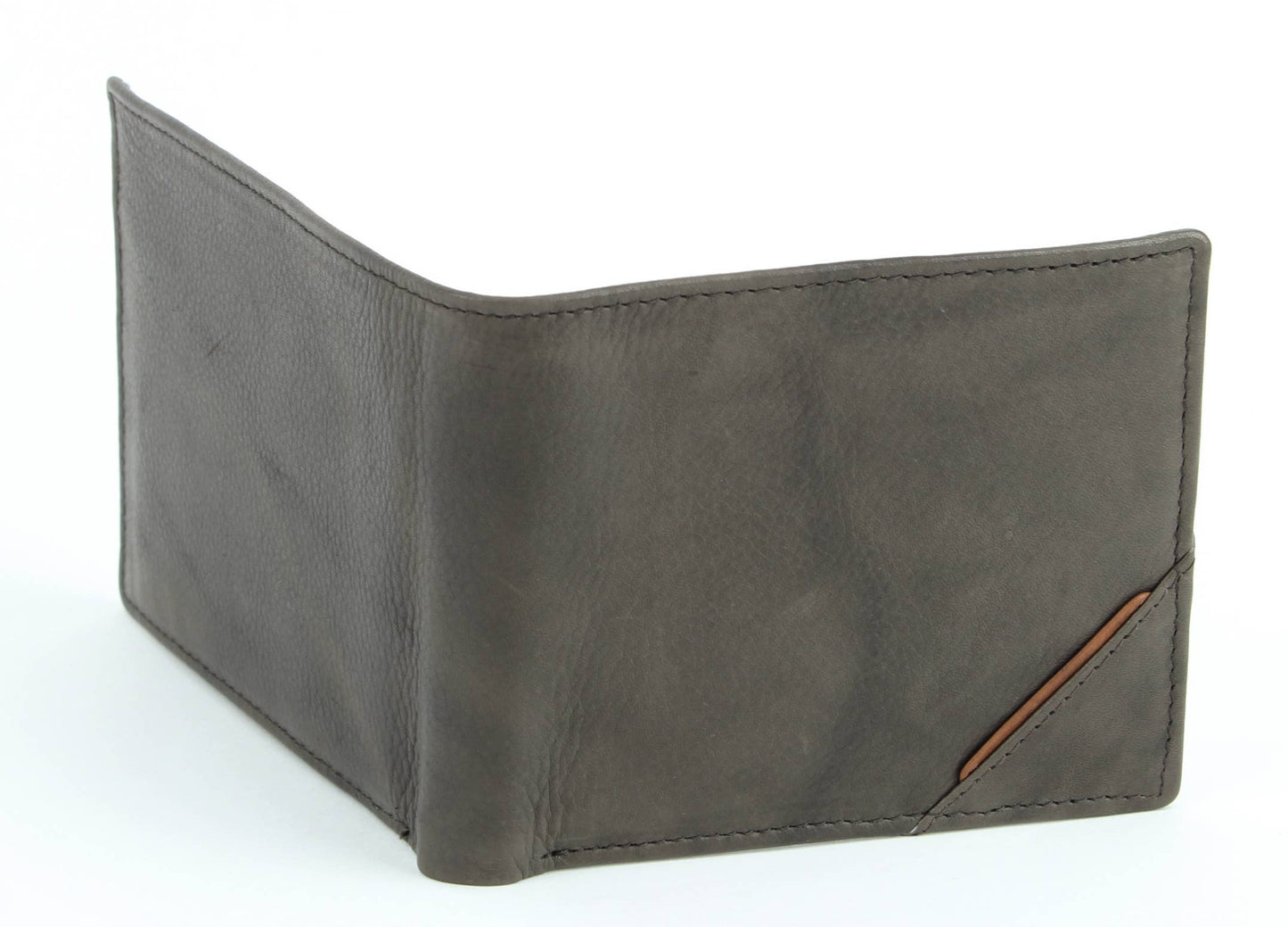 RFID Bifold w/Center I.D. Flap & Corner Contrast Notch 15715