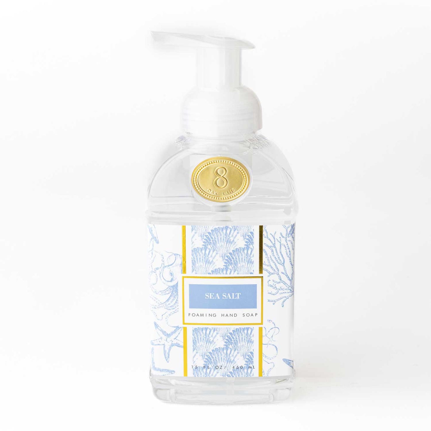 Sea Salt 15oz Foaming Hand Soap for Bath & Kitchen