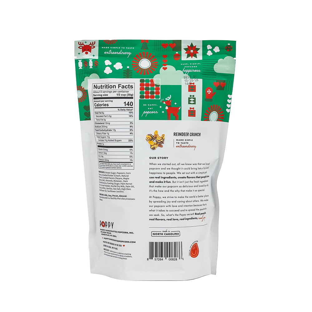 Reindeer Crunch Popcorn