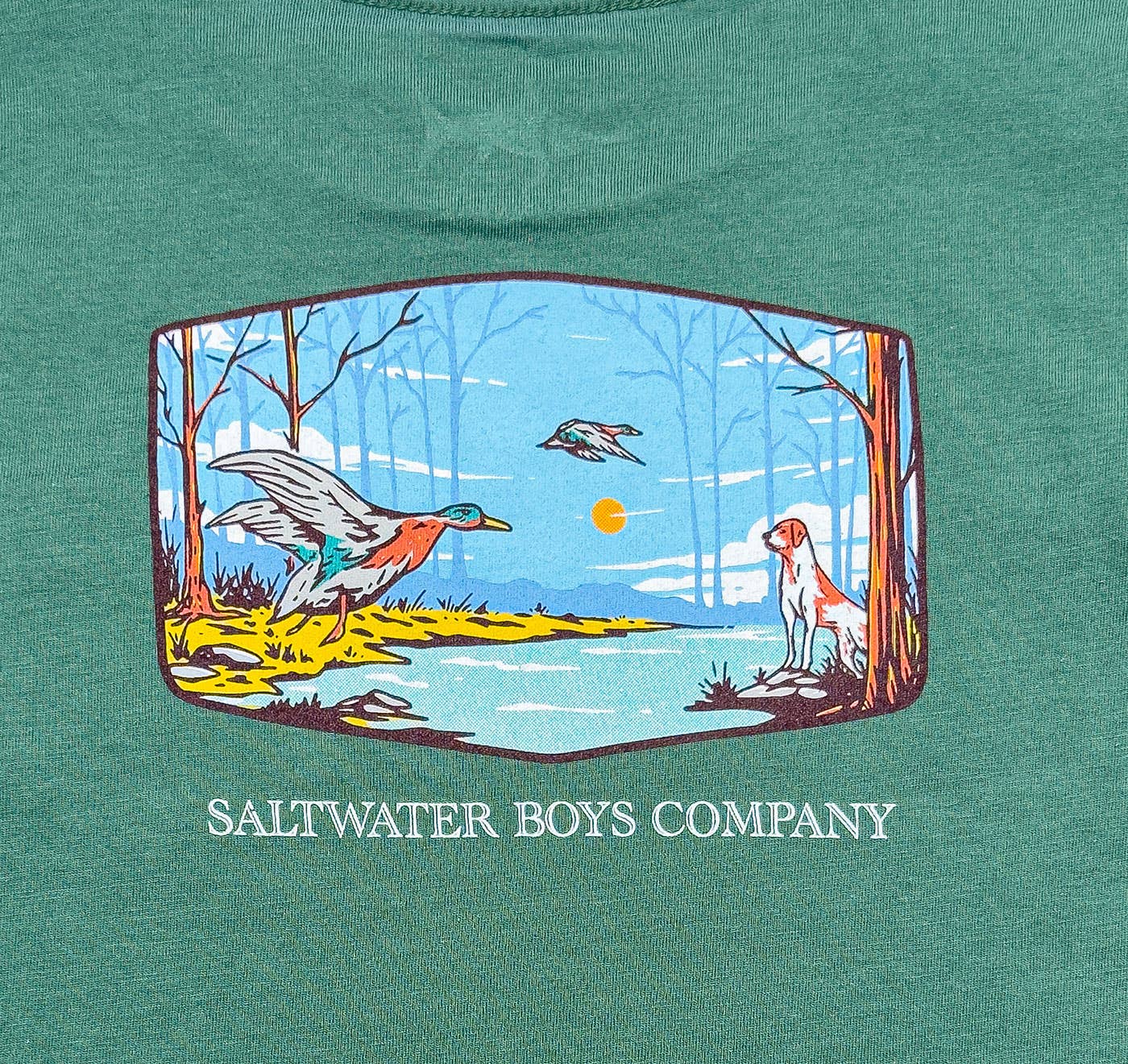 Boys Field & Stream Graphic Tee SS- Green