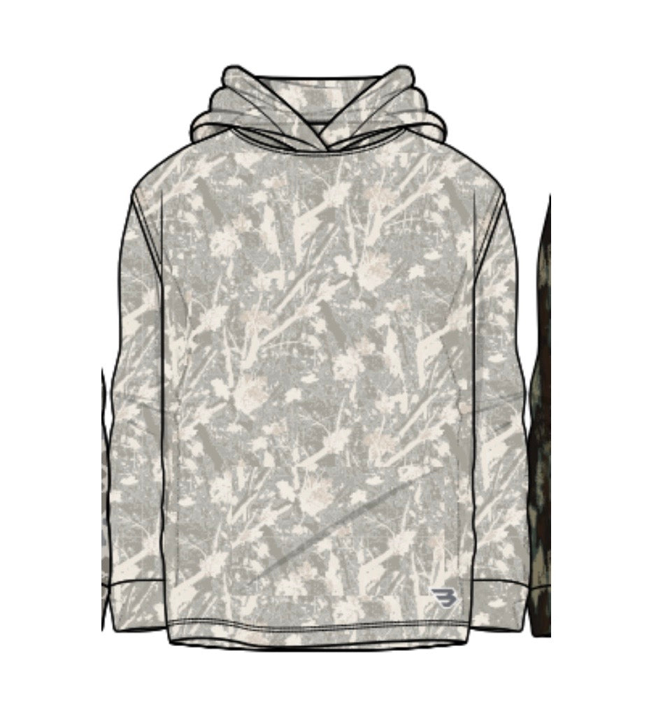 Youth Performance Hoodie-Drifter Camo