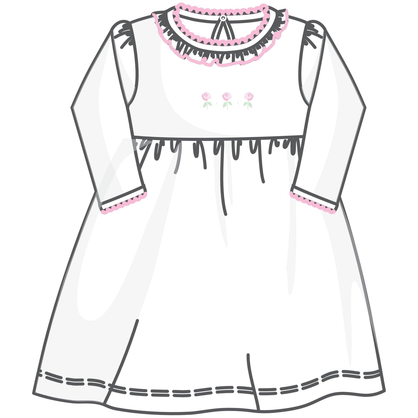 Juliette's Classics Long Sleeve Dress