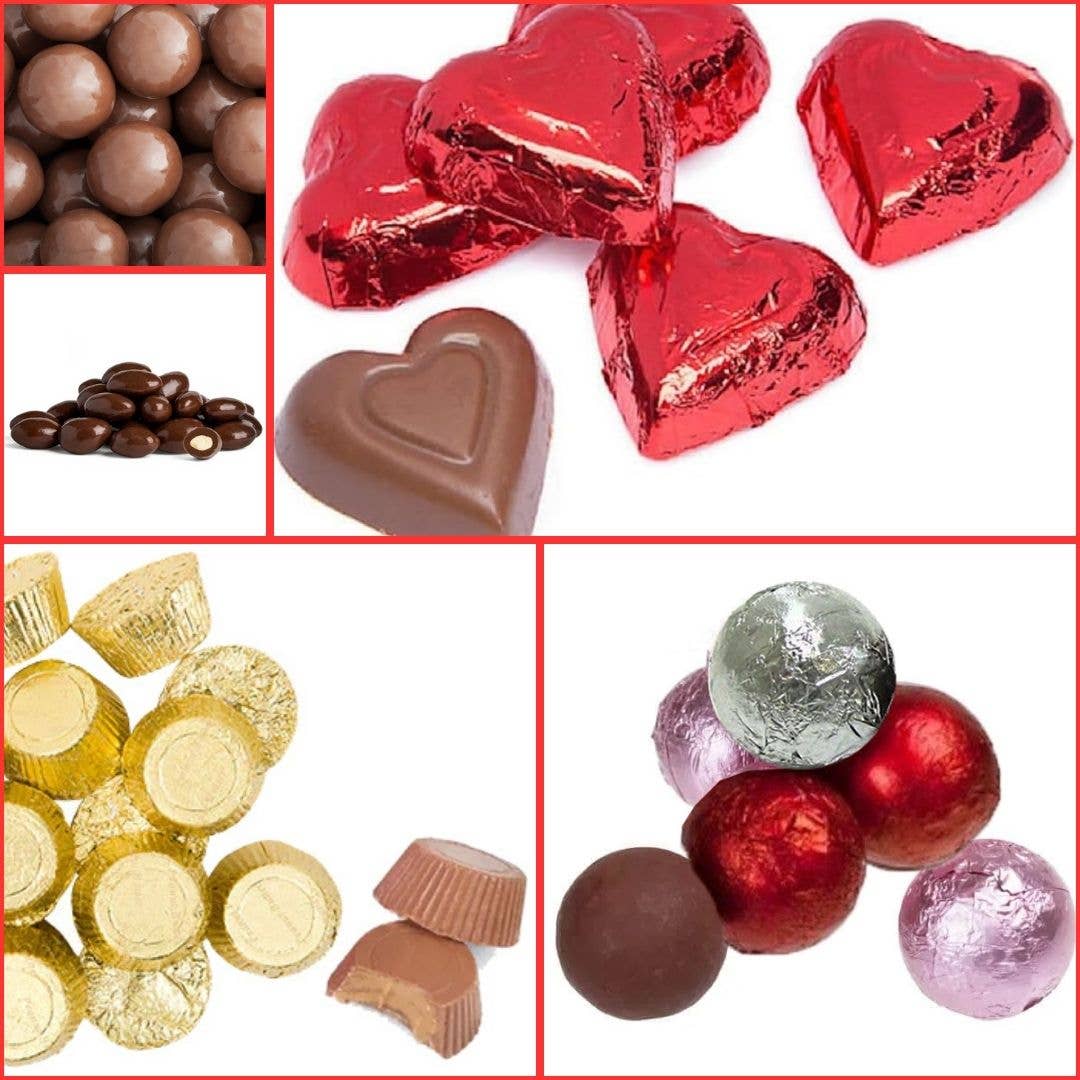 Valentine Chocolate Lovers Small Treat Bags