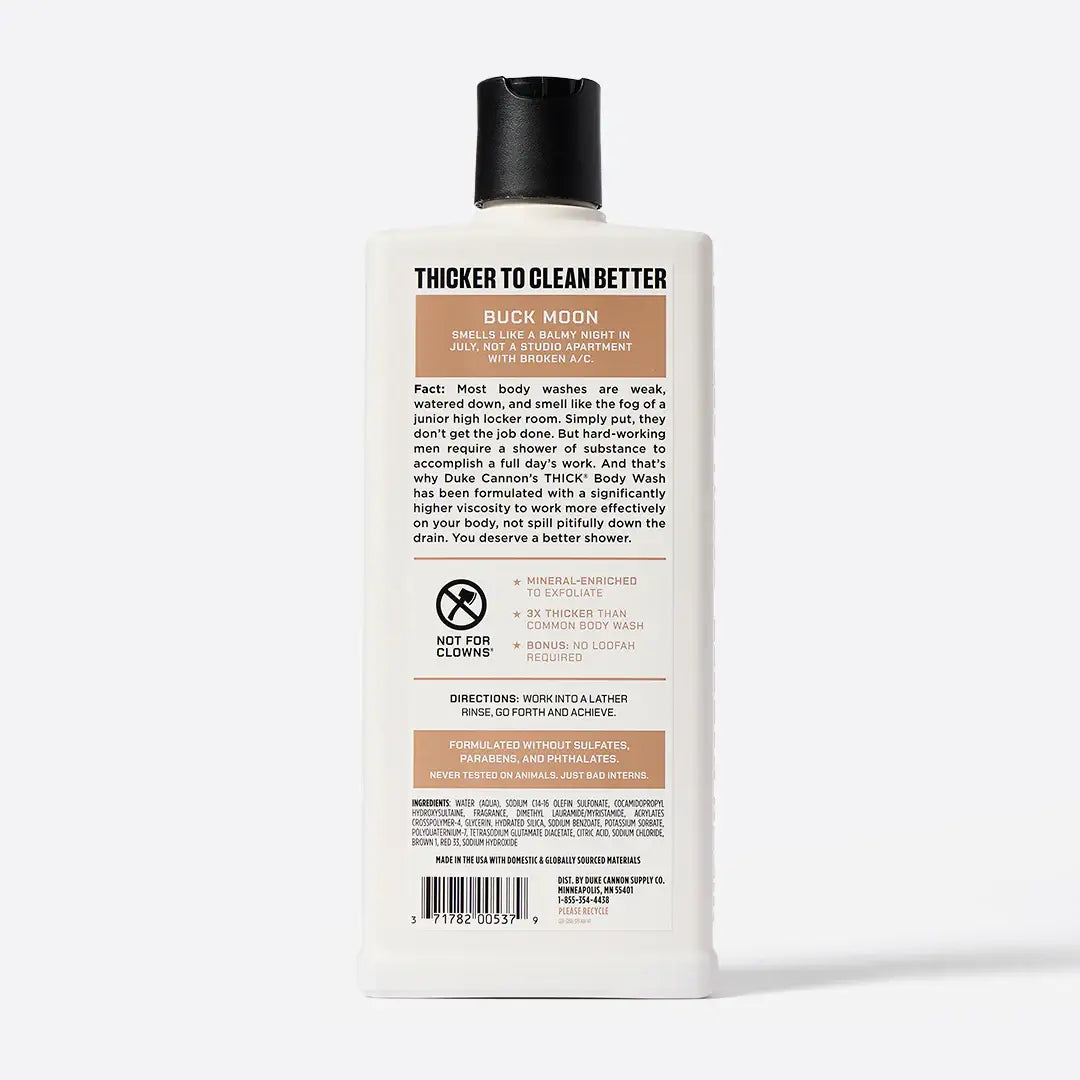 THICK Body Wash Buck Moon 18oz