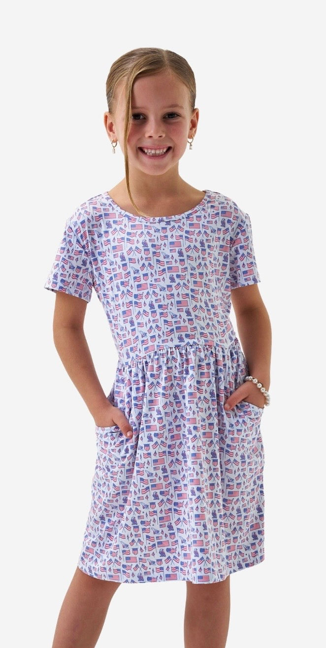 Burlebo Youth Old Glory Moxie Dress