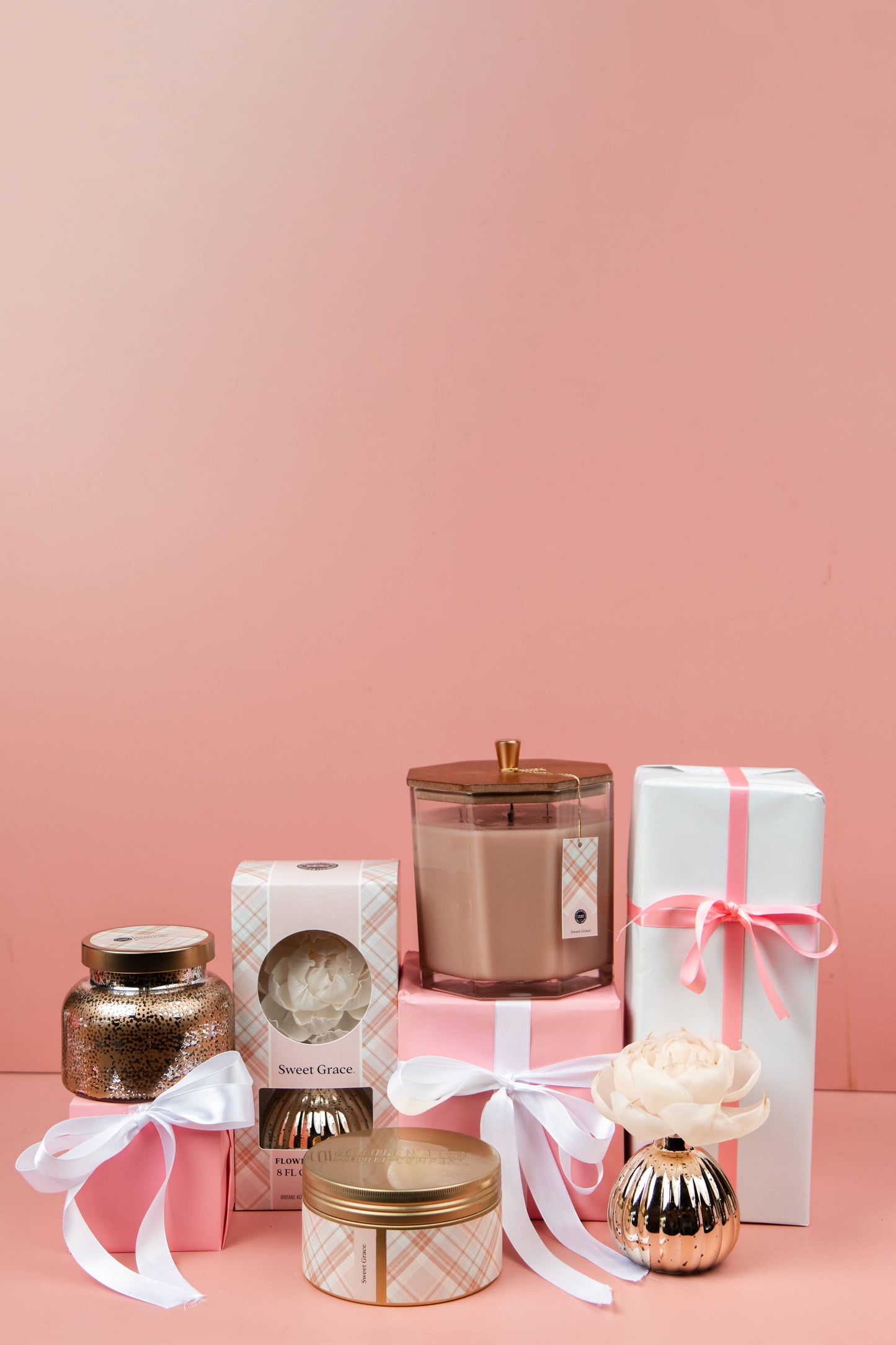 Sweet Grace Large Decorative Candle