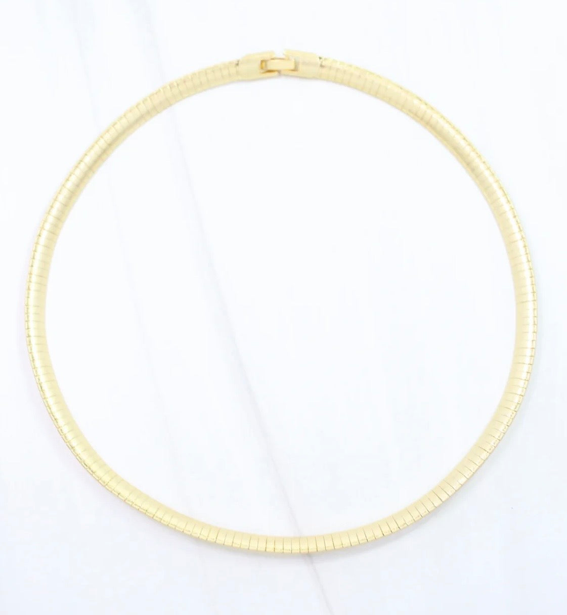 Emeline Herringbone Collar Necklace