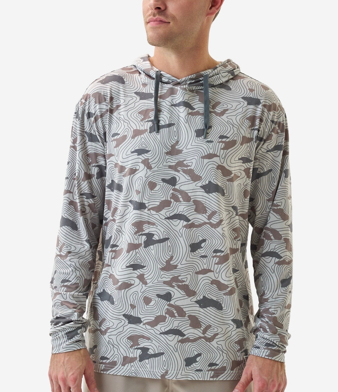 Burlebo Performance Hoodie-Top Desert Camo