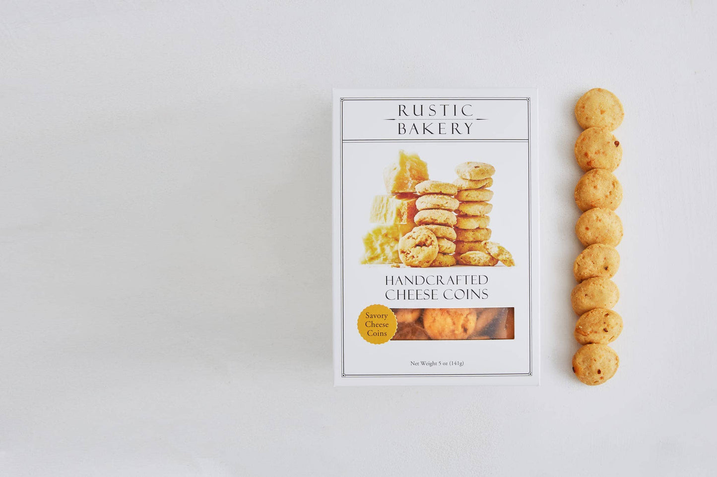 Savory Cheese Coins Box