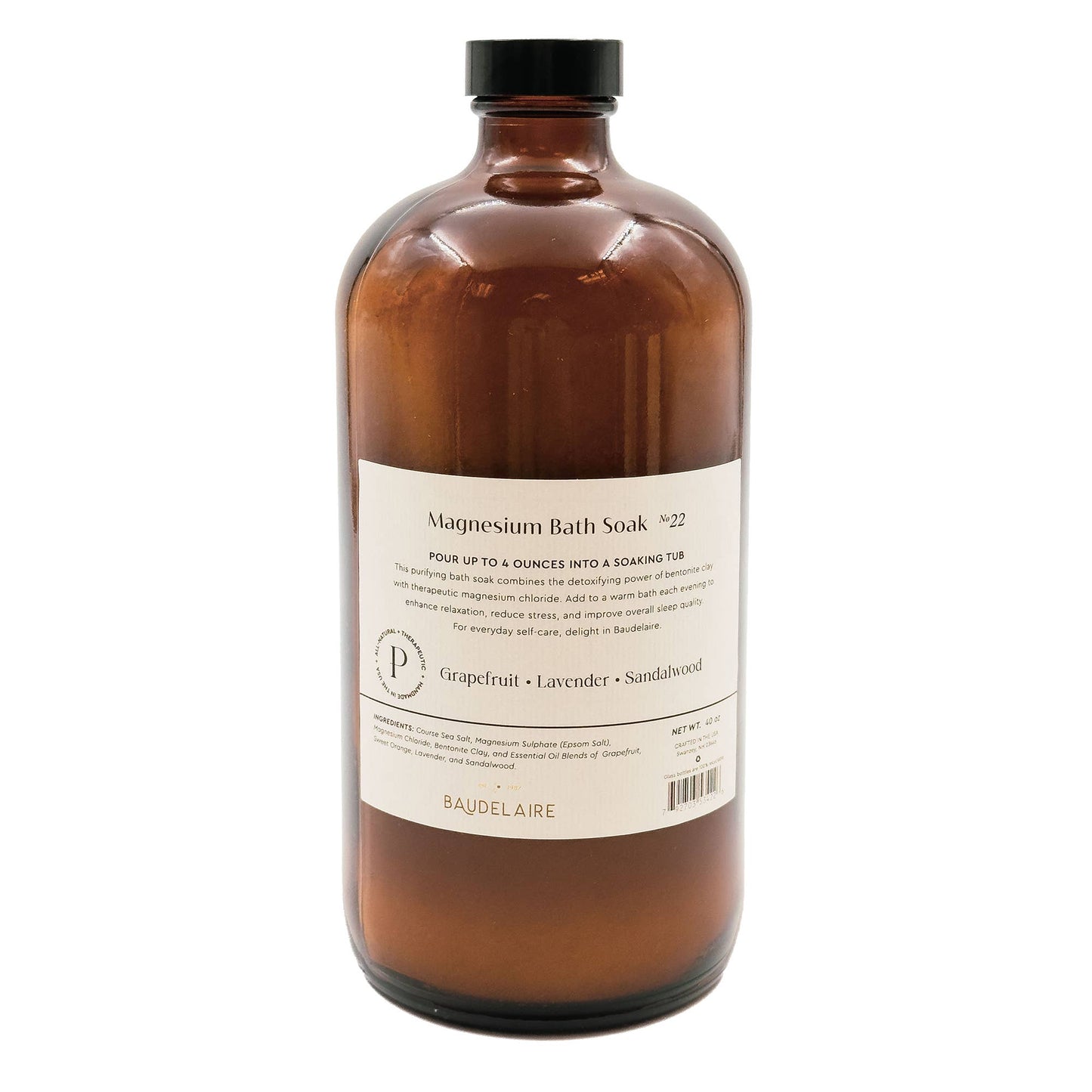 PURIFY – Magnesium Soak 40oz
