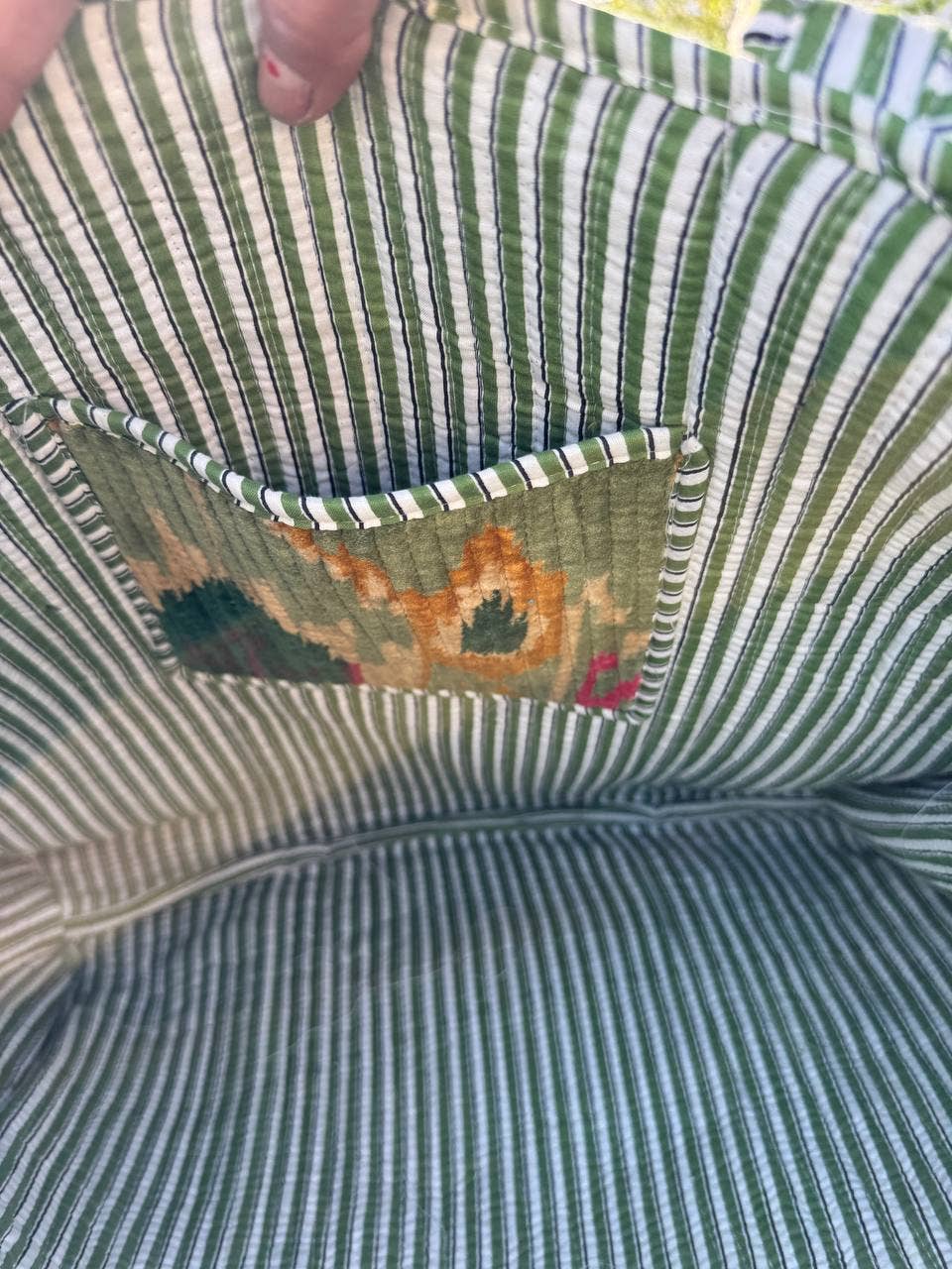 Ikat Print Bag Shopping Bag Tote Bag Quilted Bag Velvet Bags