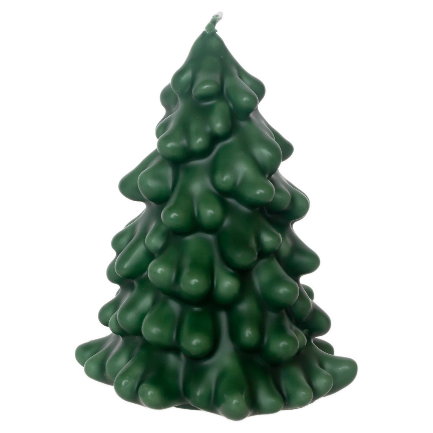 5.5" Green Spruce Tree Candle Christmas
