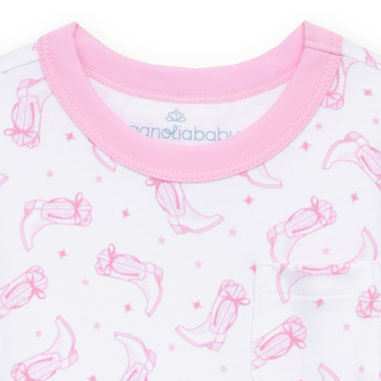 Darling Cowboy Boots Nightdress - Pink