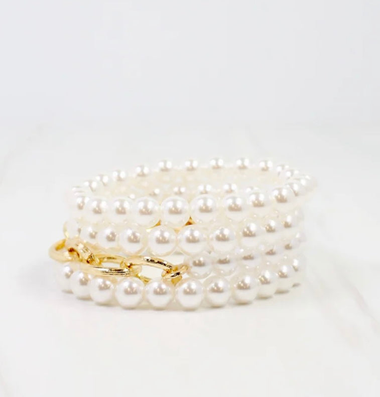 Pearl Link Bracelet