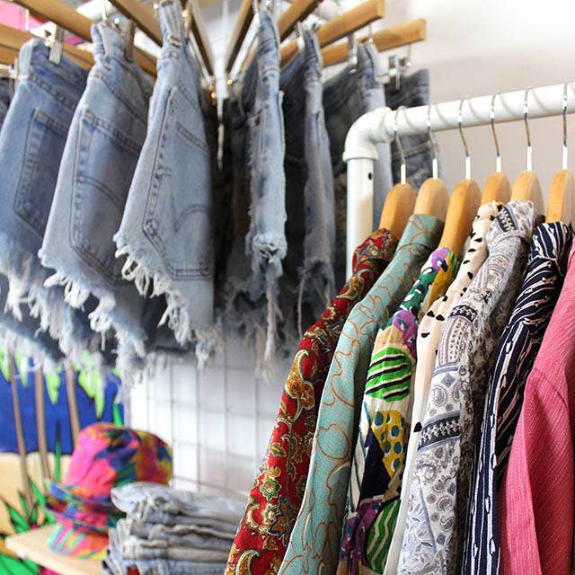 Mid-Rise Upcycled Denim OG Shorts - Original