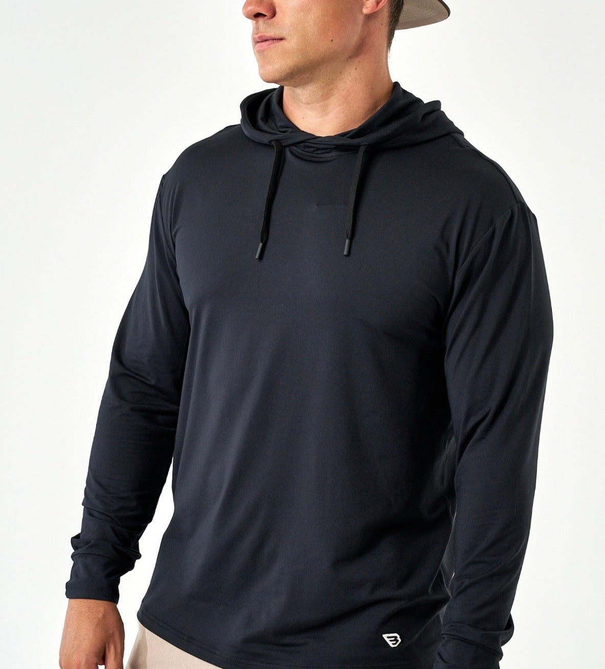 Burlebo Performance Hoodie-Midnight Black