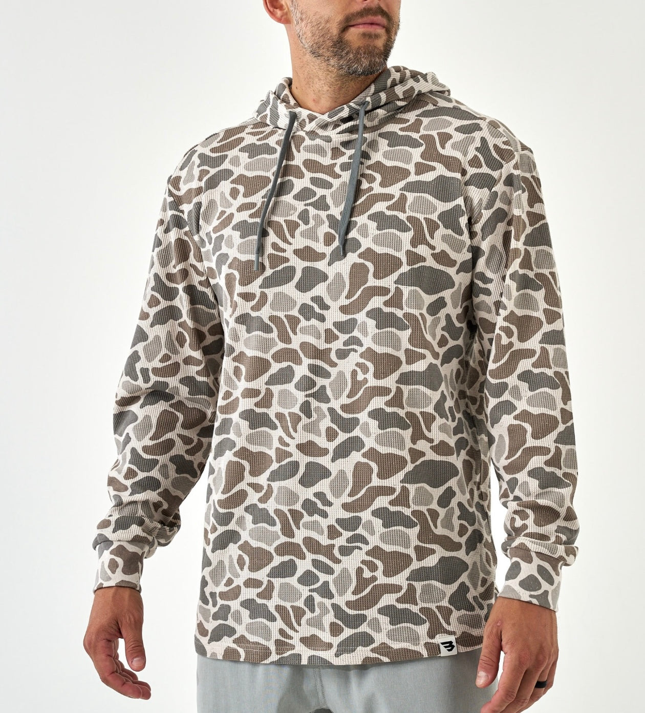 Burlebo Thermal Hoodie Classic Deer Camo