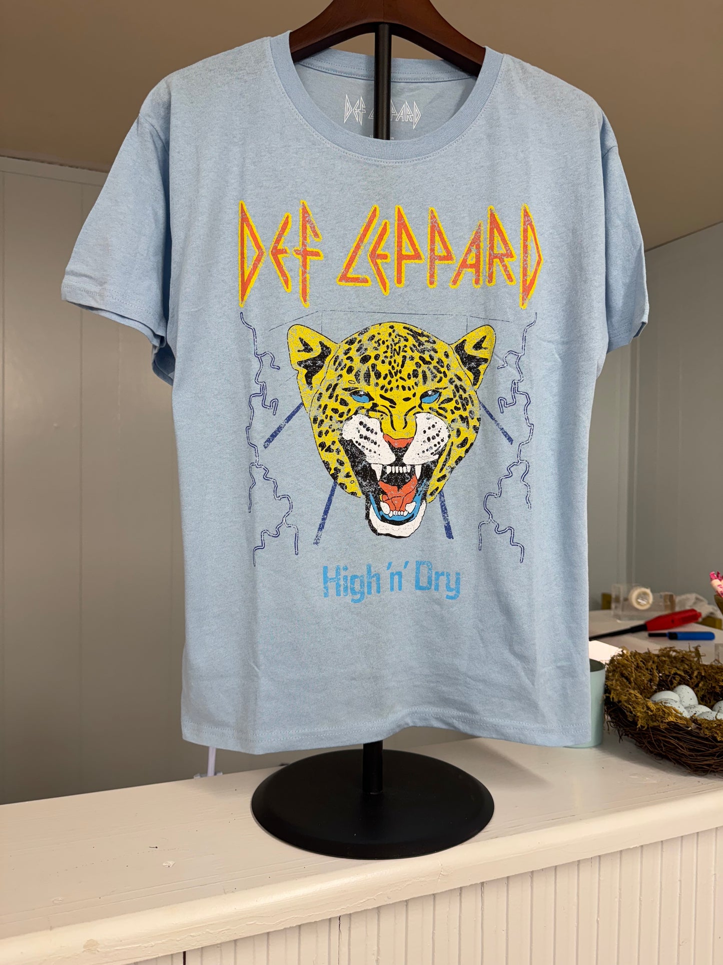 Def Leopard Graphic Tee
