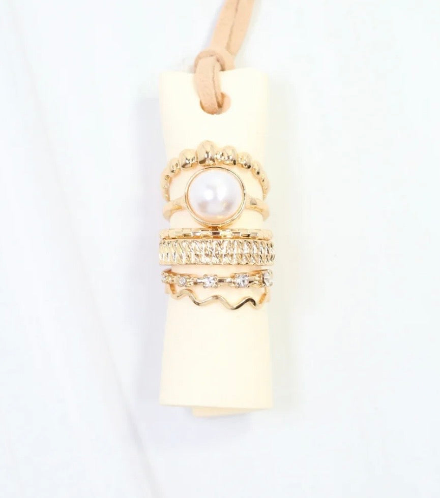 Krisha Ring Set of 6