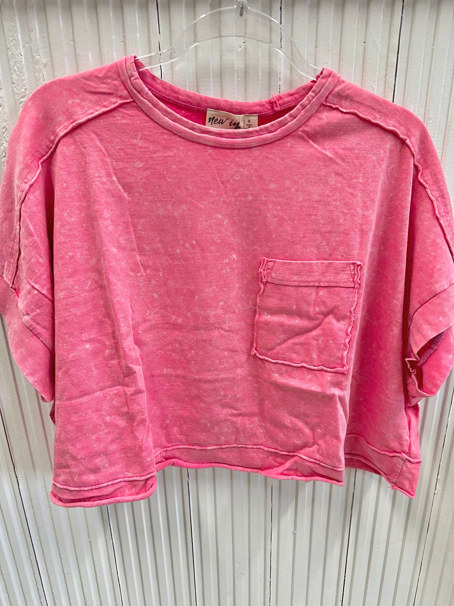 Oversized Crop Comfy Tee