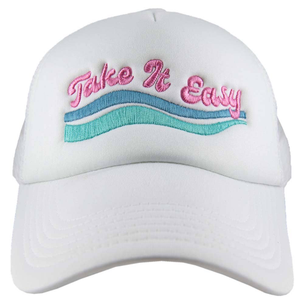 Take It Easy Foam Trucker Hat