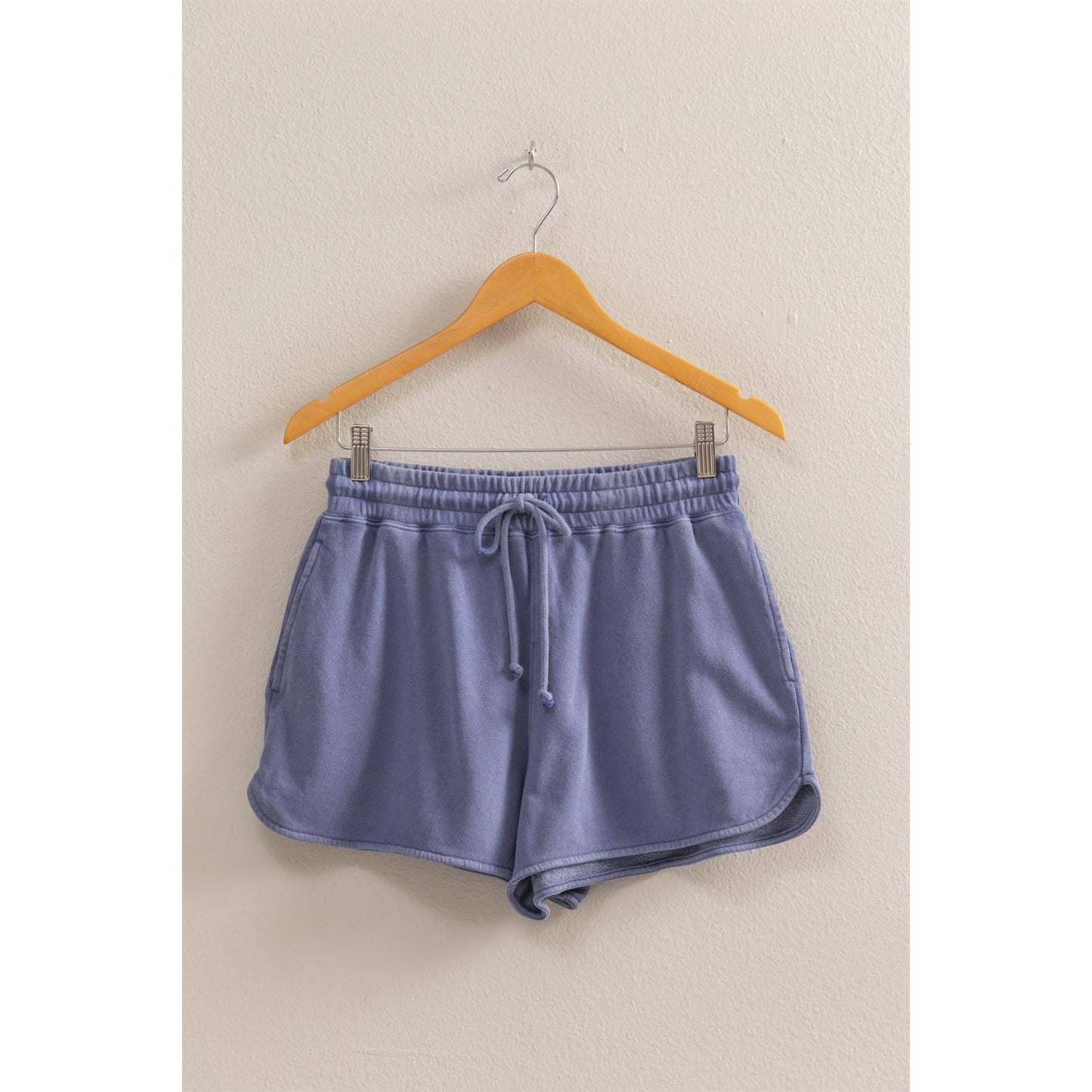 Drawstring Waist Casual Dolphin Shorts