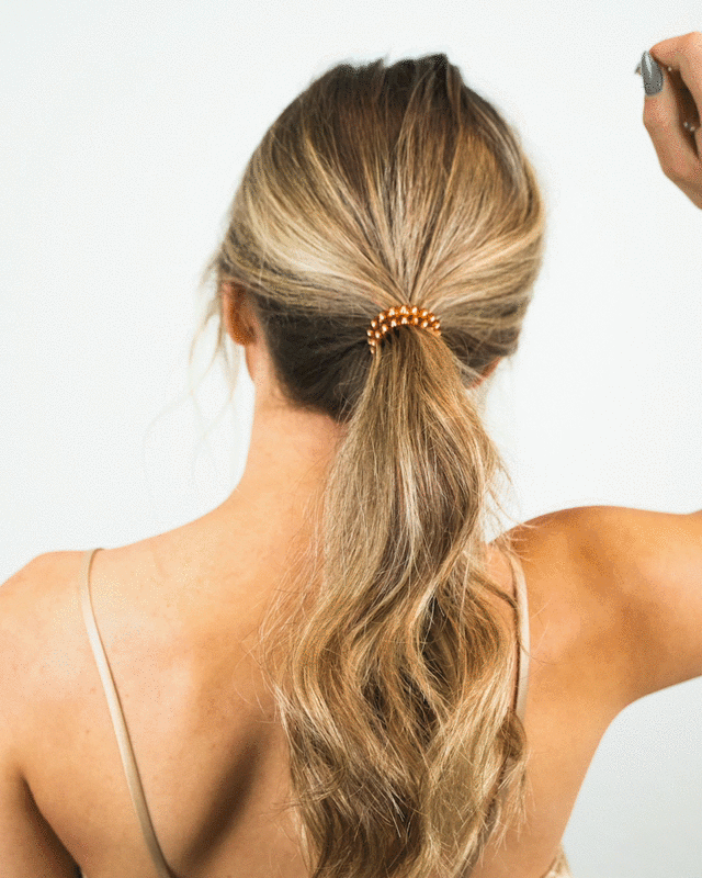 Spiral Hair Coils | Small | University of Arkansas Hair Ties