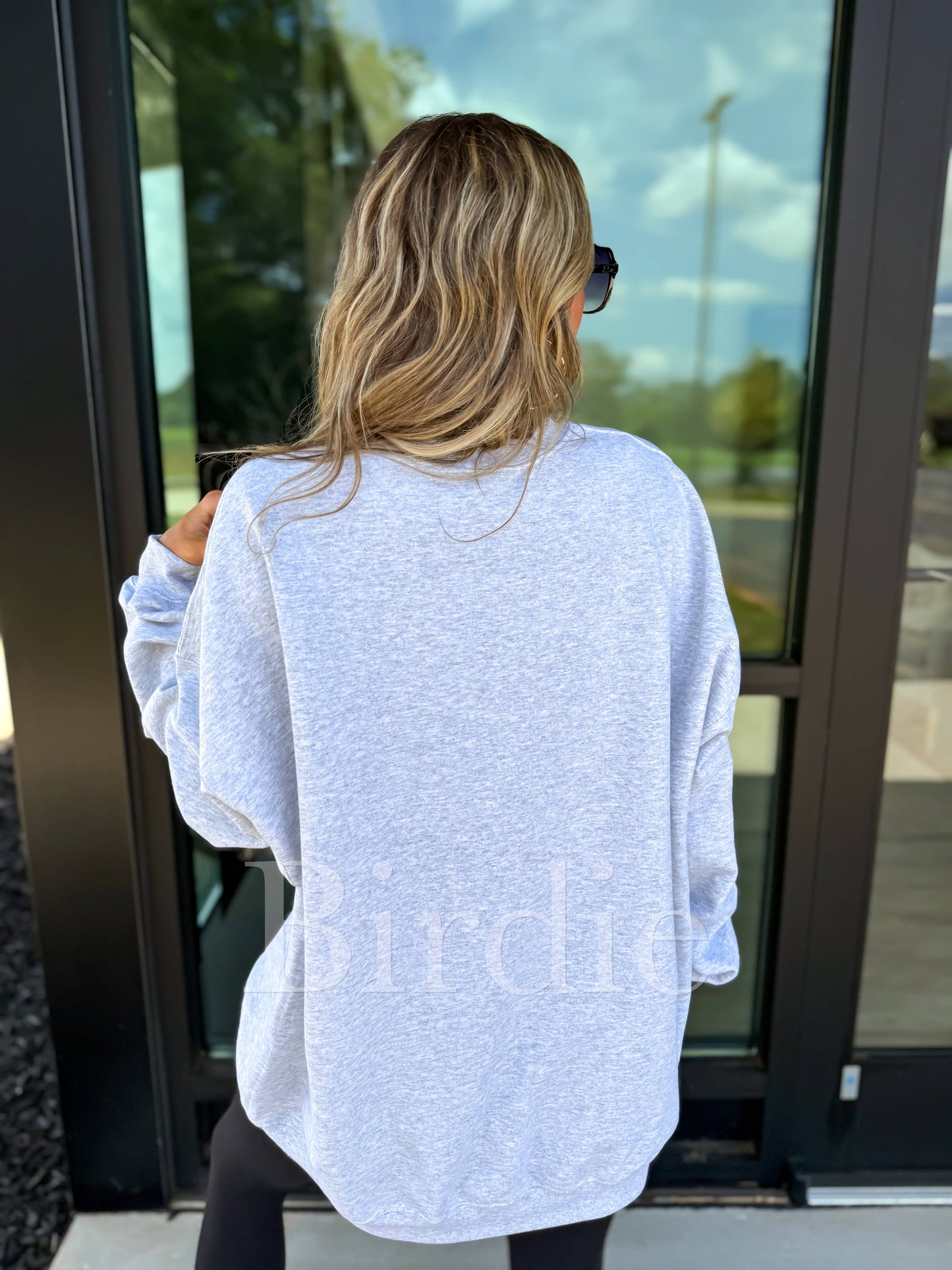 Vintage Duck Ash Gray Graphic Crewneck