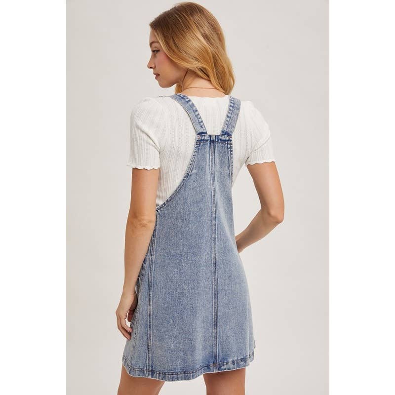 DENIM OVERALL DRESS