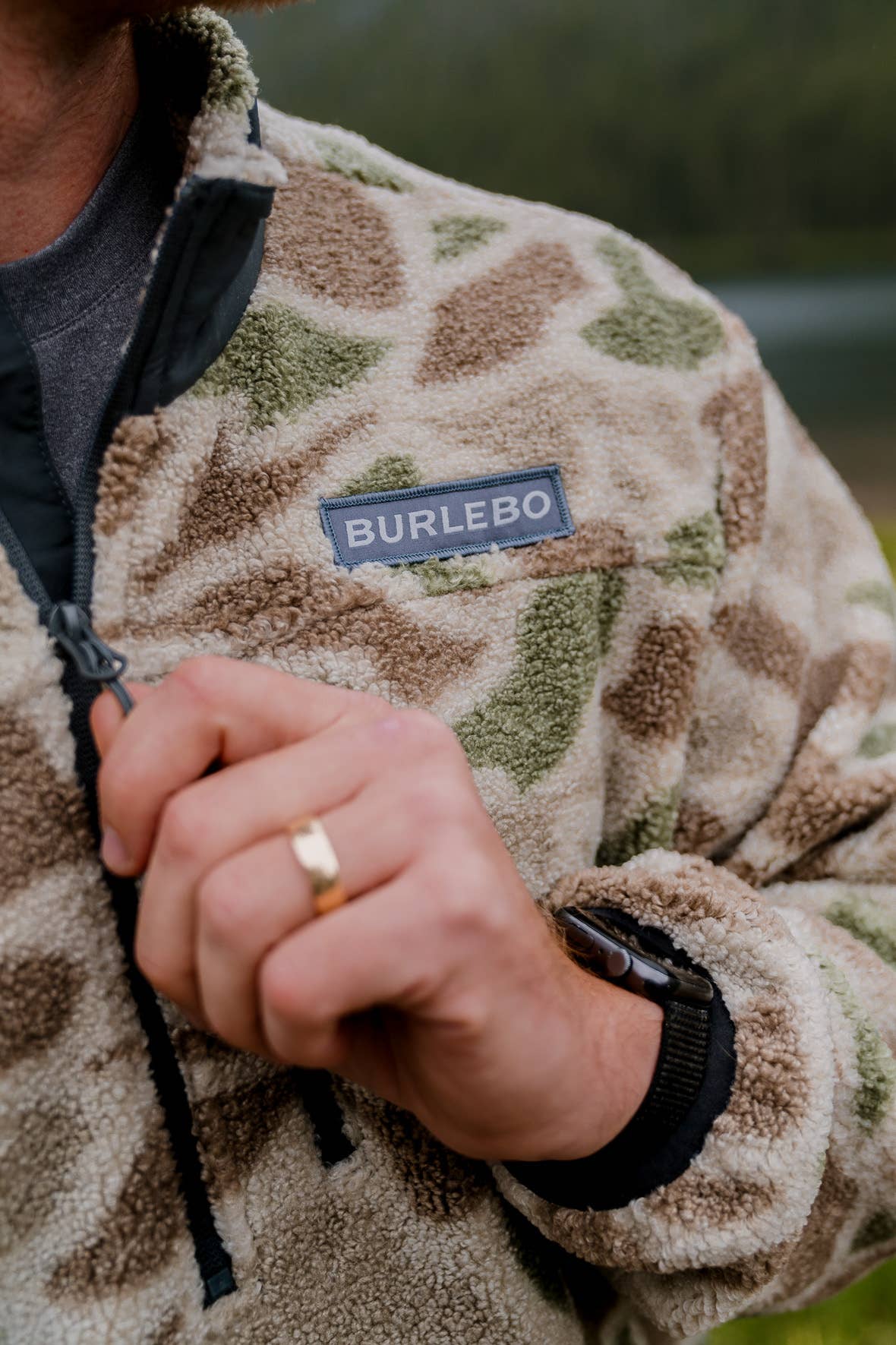 Sherpa Alpine Camo Quarter Zip