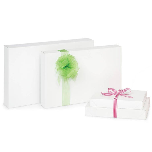 Recycled White Apparel Gift Boxes