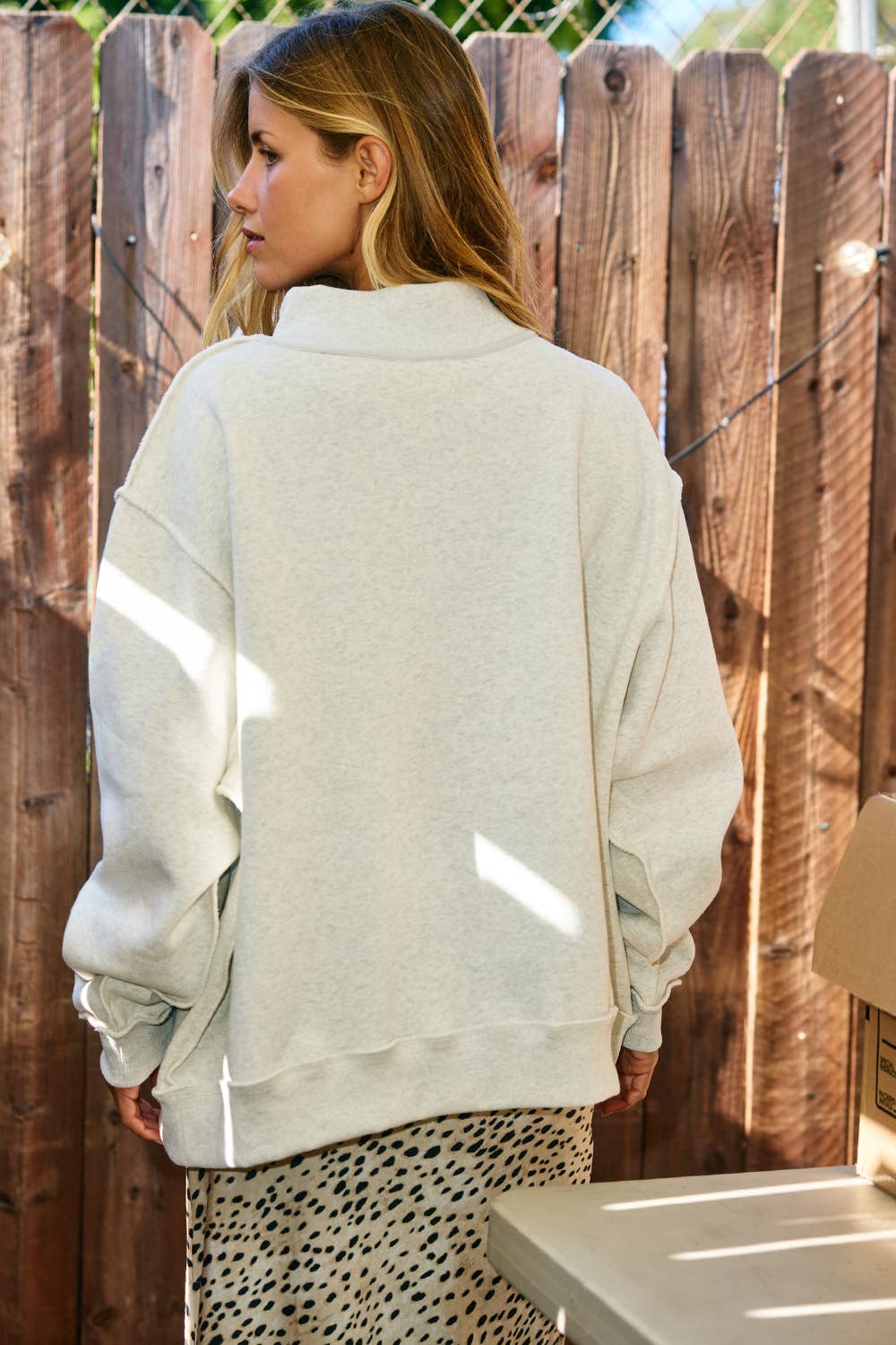 IT2594-JESUS 'JESUS & GOD IS GOOD' Reversible Sweatshirt