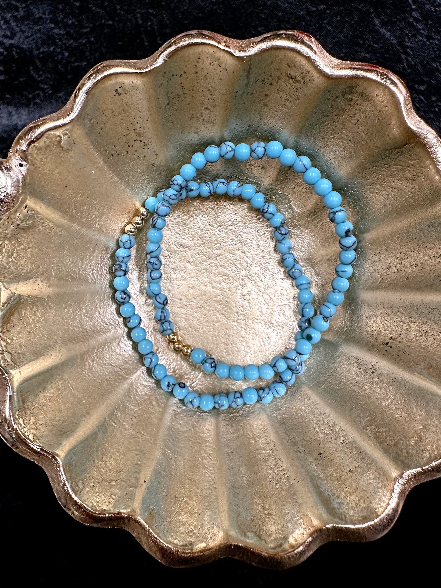 Turquoise Beaded Bracelet