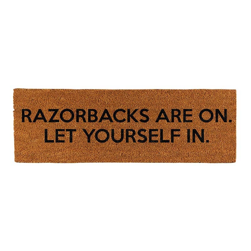 Razorbacks Door Mat