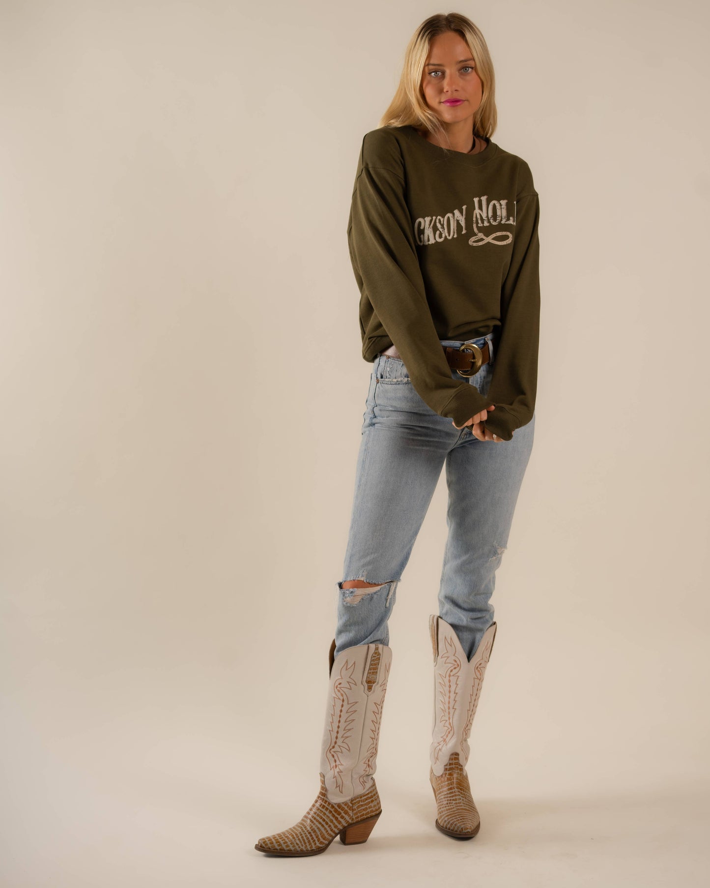 Classic Crewneck Jackson Hole