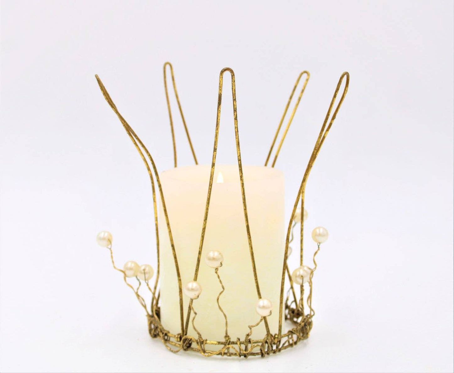 GOLD AND PEARL CROWN