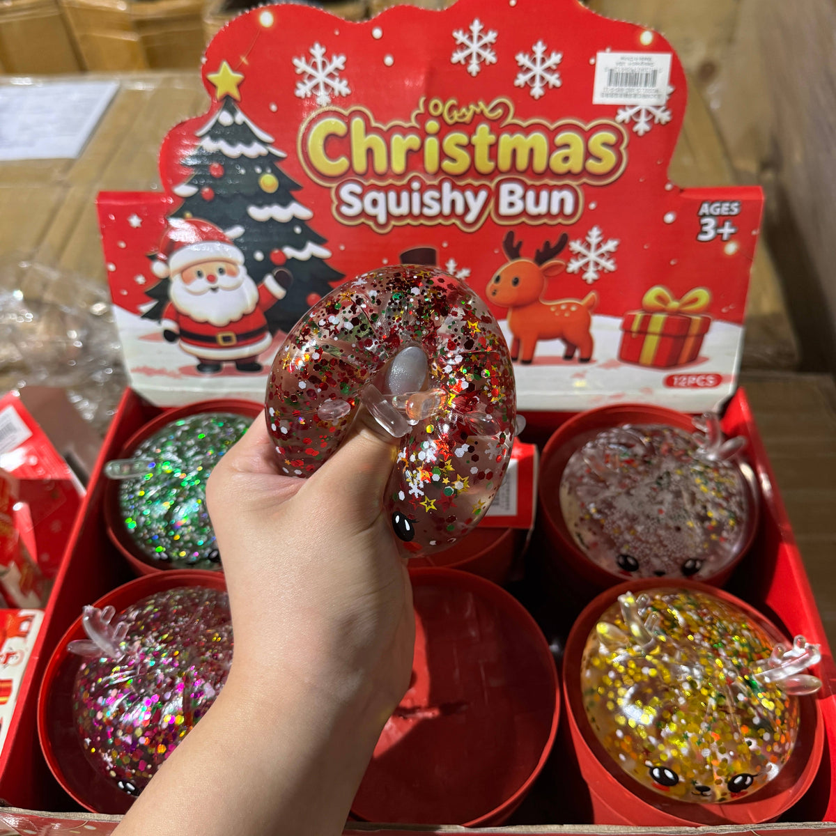 WRAPPED SS Light Up Reindeer Dumpling