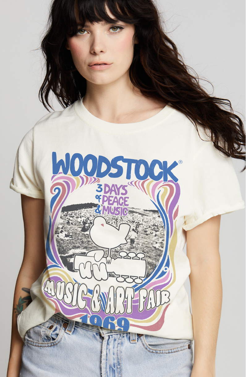 Woodstock 1969 Ss Graphic Tee