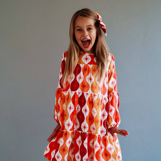 CLEMENTINE DRESS | WINTER SUNSET | GIRLS