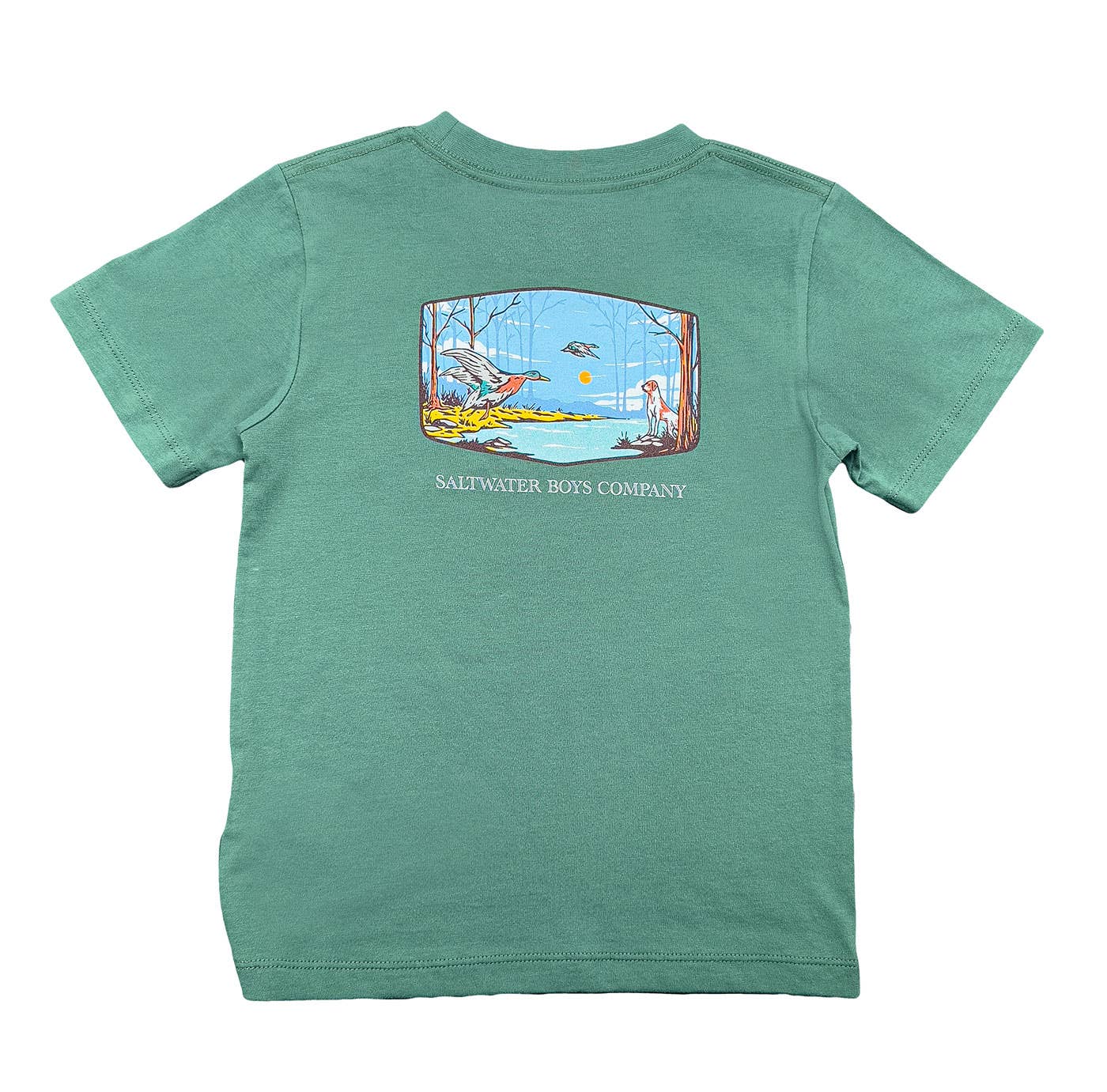 Boys Field & Stream Graphic Tee SS- Green