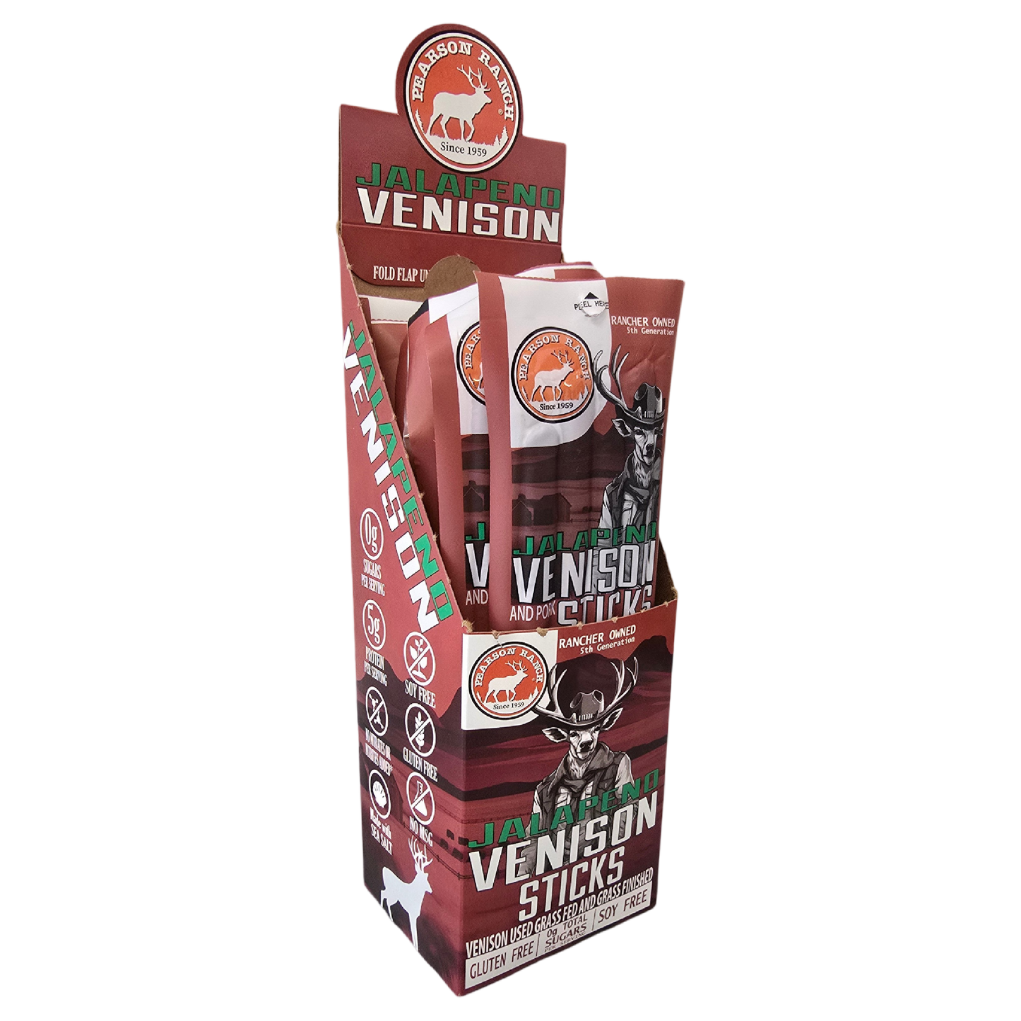 Venison Jalapeno Snack Stick