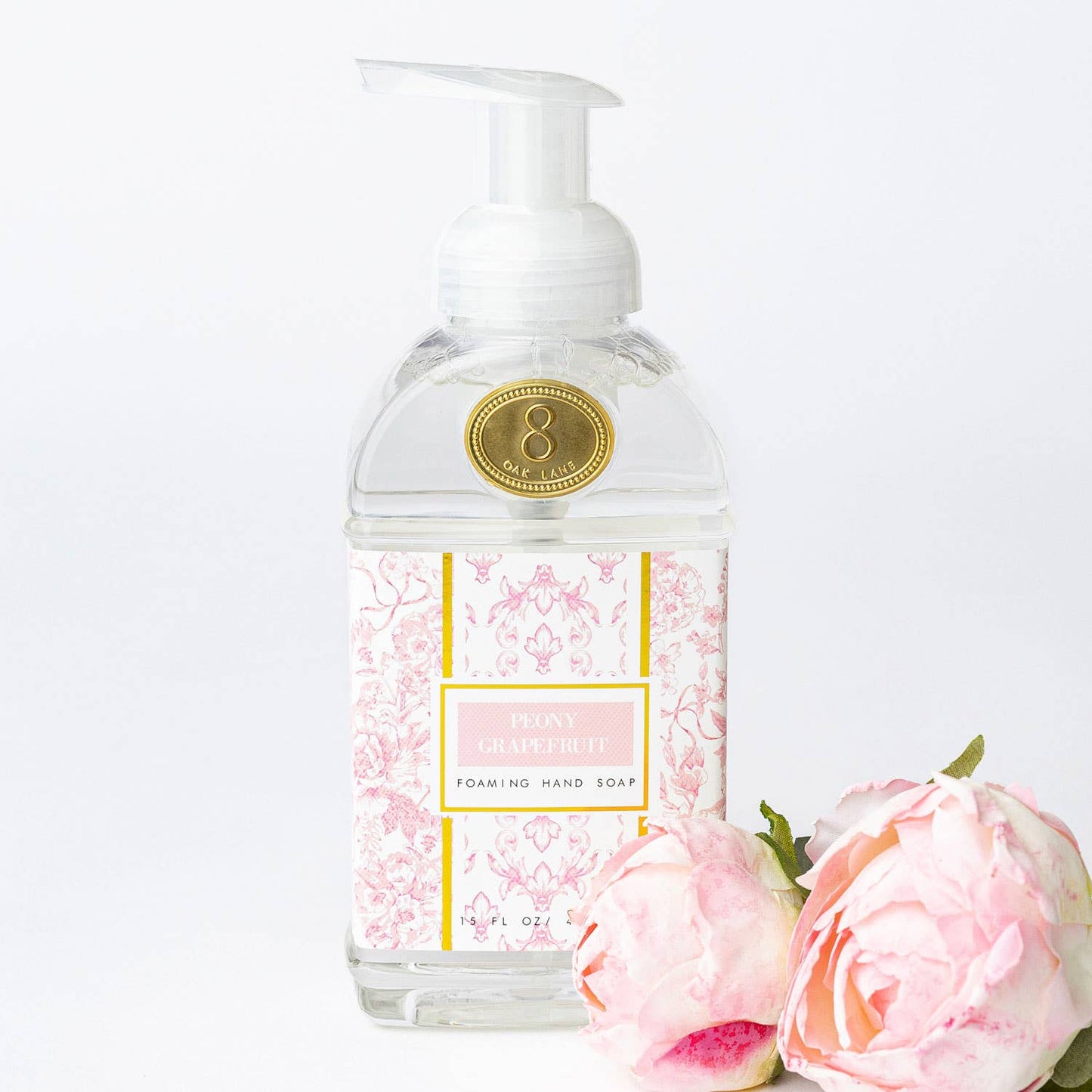 Peony Grapefruit 15oz Foaming Hand Soap for Bath