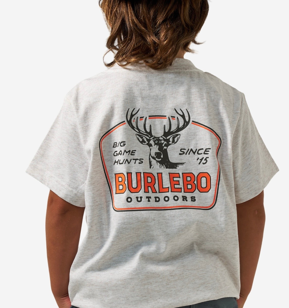 Youth Short Sleeve Tee-Big Game Hunts Oatmeal