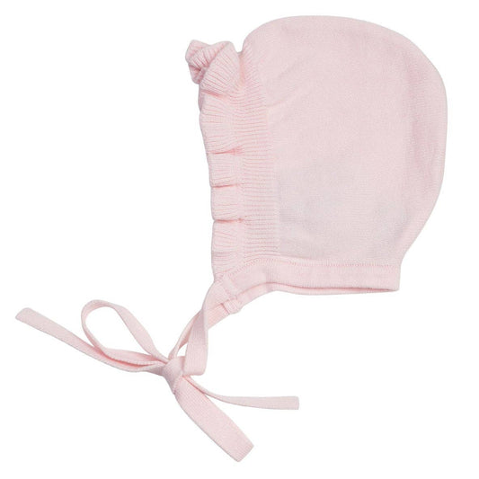 Ruffle Knit Bonnet