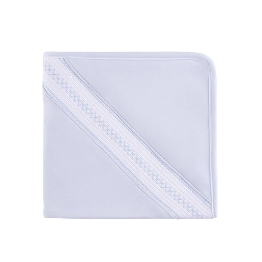 Baby Boy's Smocked Argyle Blanket
