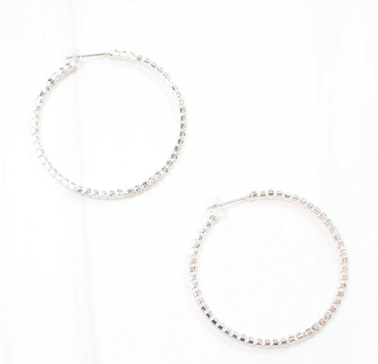 Sparkle Crystal Hoop